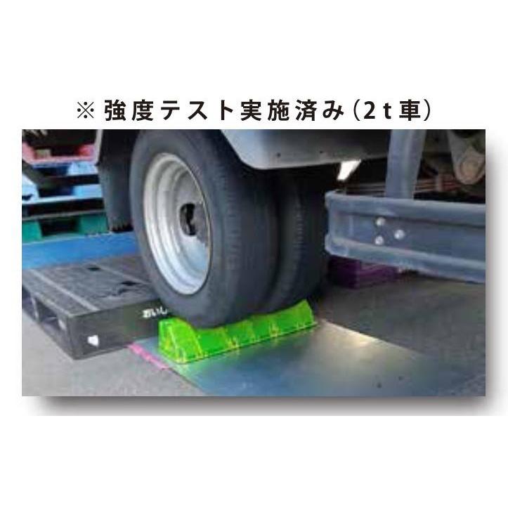 車止め 『CAR STOP LUMIE（カー・ストップ・ルミエ）』　高輝度LEDライト内蔵　グリーン、オレンジ、ブルーから選択可能