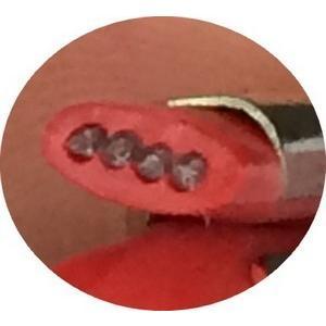 ビニールキーホルダー　黄