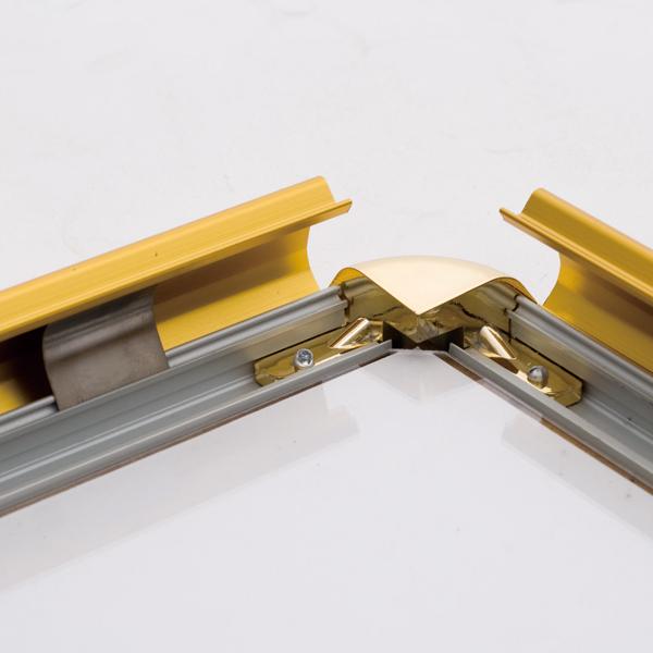 屋内用ポスターパネル『メディアグリップ(MG-32R)』B1シルバー 屋内仕様 屋内用ポスターパネル『メディアグリップ(MG-32R)』B1シルバー 屋内仕様