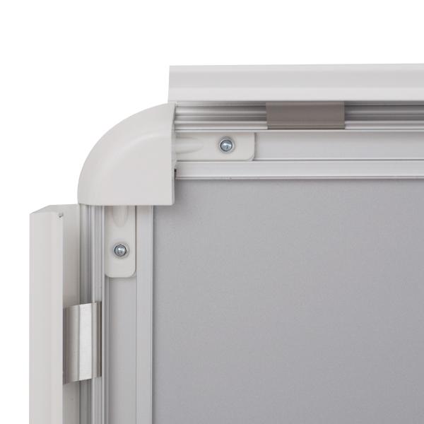 屋外用ポスターパネル『メディアグリップMG-32R』B2シルバー 屋外用ポスターパネル『メディアグリップMG-32R』B2シルバー