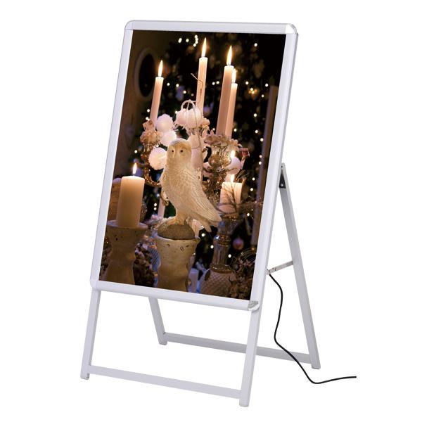 LEDライティングパネル『LEDグリップA®』 A1片面 シルバー LEDライティングパネル『LEDグリップA®』 A1片面 シルバー