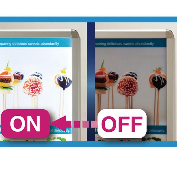 LEDライティングパネル『LEDグリップA®』 A1片面 シルバー LEDライティングパネル『LEDグリップA®』 A1片面 シルバー