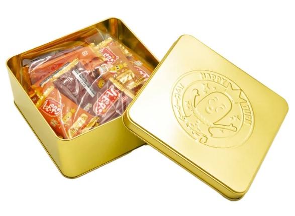 東海限定 ハッピーターン缶 ロット数=16入【1点あたり@910円(税別)】 東海限定 ハッピーターン缶 ロット数=16入【1点あたり@910円(税別)】