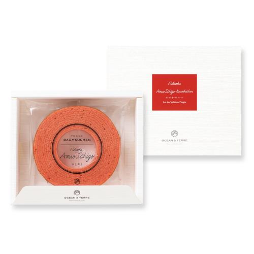 あまおう苺バウムクーヘン ロット数=24入【1点あたり@720円(税別)】 あまおう苺バウムクーヘン ロット数=24入【1点あたり@720円(税別)】