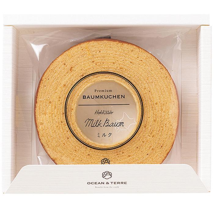 北海道ミルクバームクーヘン　ロット数＝24入【1点あたり@720円（税別）】