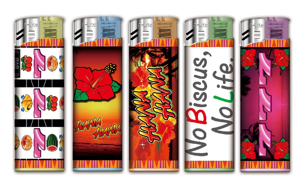 HANAHANA 電子ライター(5デザイン×10本)